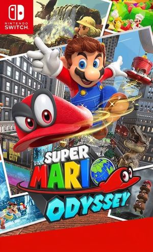 Super Mario Odyssey cover art