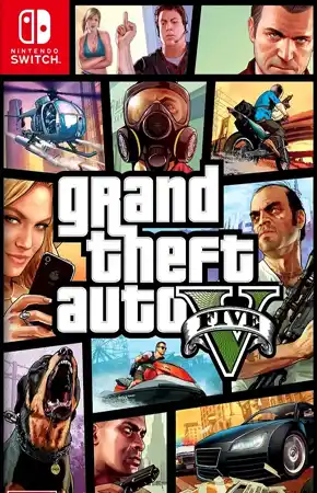 Grand Theft Auto V  cover art