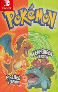 Pokemon Fire Red and Leaf Green