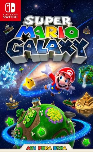  Super Mario Galaxy cover art